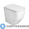 картинка Унитаз пристаной AXA White Jam 3312601 BTW 520х340 мм, безободковый, White Glossy, без сиденья