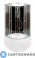 картинка Душевая кабина Deto L 890 N без крыши black (90х90х200 см)