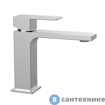 картинка Смеситель Vincea Cube VBF-1C01CH для раковины, однорычажный, хром