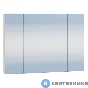 картинка Зеркальный шкаф СанТа Аврора 90 универсальный НП (700349)