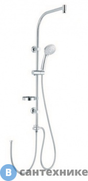 картинка Душевая стойка GLLON C 005-1 CP хром (07010051-11)