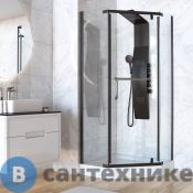 Душевой уголок  Taliente TA-10103-1CB 100х100 стекло прозрачное 6 мм, без поддона