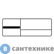 Релинг Bertocci Fly металлический 41 см для аксессуаров из композита, с полотенцедержателем и бумагодержателем, DX, чёрный матовый (149 1508 1600)