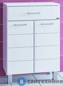 картинка Тумба напольная СанТа Омега 600 1 ящ. (307001)