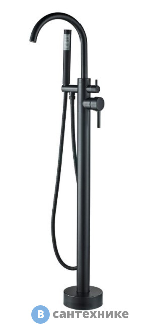 Смеситель BOCH MANN BRAIES BM8921 Matt black напольный для ванны матовый черный