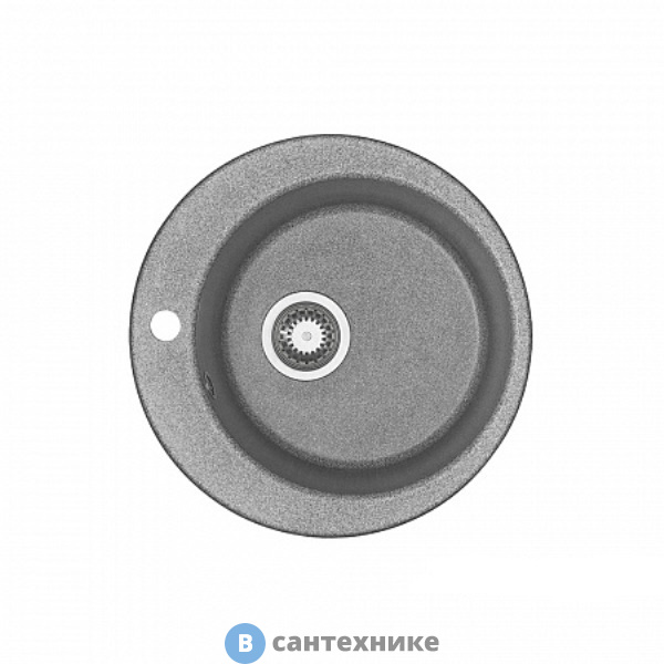 Мойка кухонная Акватон ИВЕРИЯ серая (1A711032IV230)