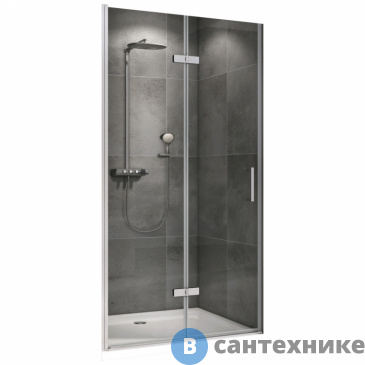 картинка Душевая дверь ABBER Zart AG08100P 100*195