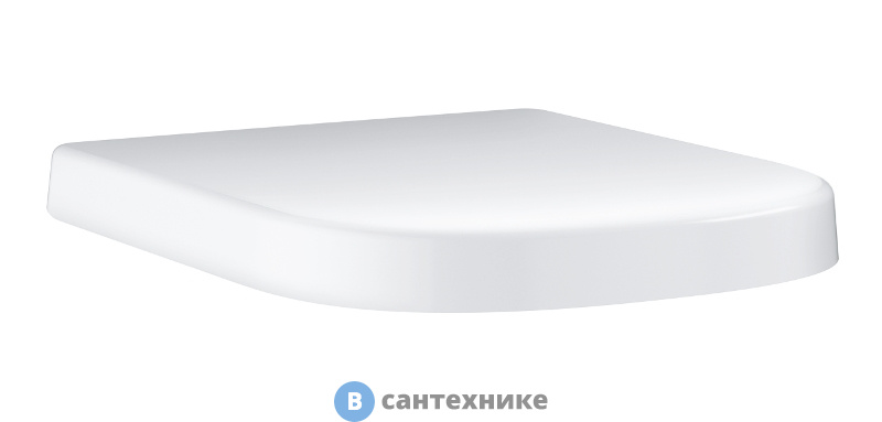 Сиденье Grohe 39330001 Euro Ceramic для WC, микролифт (39330002)