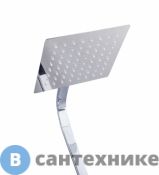 Верхний душ WELTWASSER WW HS 25S квадратный s25 Металл. Хром.
