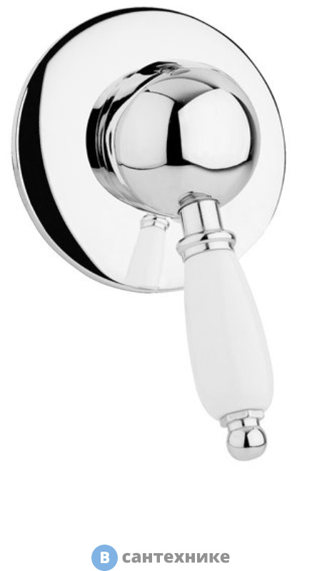 Смеситель Cezares ELITE-DIM-01-Bi встраиваемый, однорычажный для душа, хром