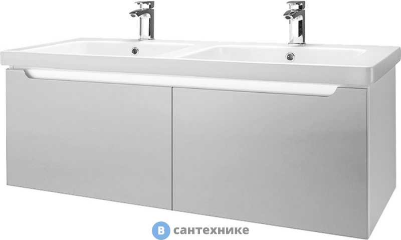 Тумба под раковину Dreja W 125, 2 ящика (99.9400)