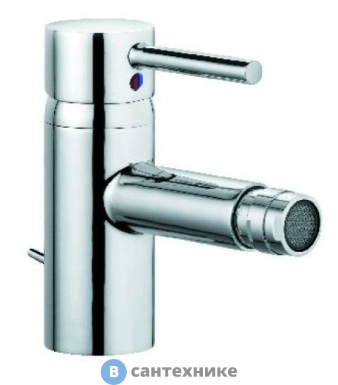 Однорычажный смеситель Kludi BOZZ 385330576 для биде DN 15