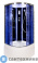картинка Душевая кабина Deto BM4590 LED Black (90х90х220 см)