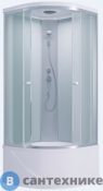Душевая кабина MARIO RIO3190TP-C3 900*900*2100 матовое стекло, высокий поддон, с крышей