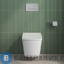 картинка Унитаз BelBagno DUE 2.0 подвесной безободковый с сиденьем дюропласт soft close BB7107CHR/SC