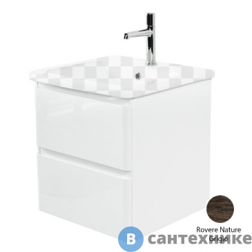 картинка Тумба под раковину BelBagno ALBANO-CER подвесная с двумя выкатными ящиками, Robere Nature Grigio, 470x444x500 (ALBANO-CER-500-2C-SO-RNG)