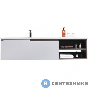 картинка Тумба с раковиной Orans BC-1131-1500L MFC 073 (1500x550x350)