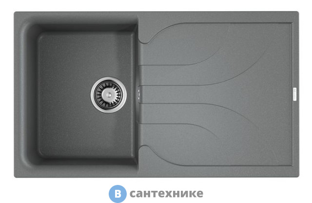 Кухонная мойка OMOIKIRI Yasugata 86-GR grey (4993546)