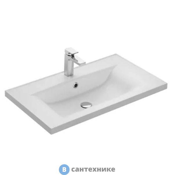 Раковина Акватон Айрис 800 белая (1A722931AG010)