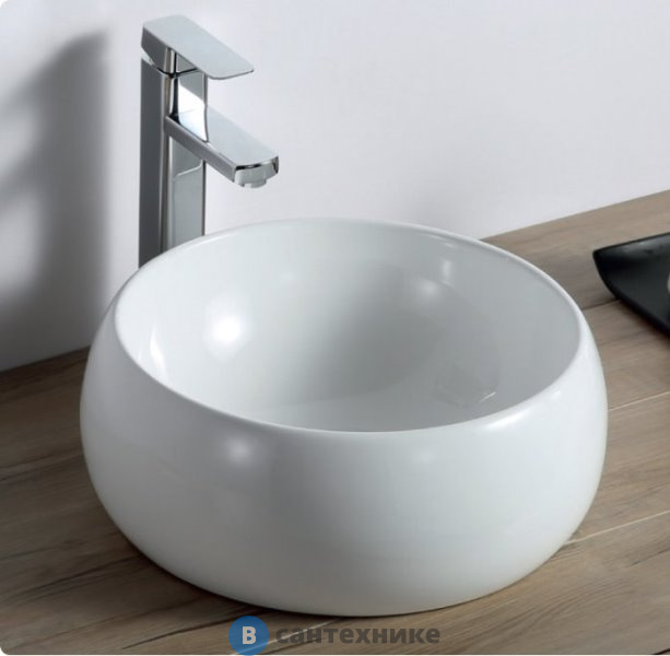 Раковина BelBagno BB1065 круглая 400x400x160