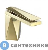Смеситель Bravat DIAMOND F118102G-1-ENG для раковины, золото