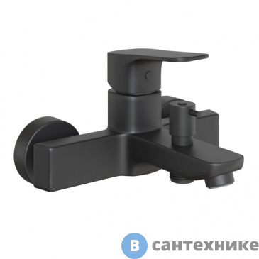 картинка Смеситель Paini Viva Style P4YO111 для ванны без аксессуаров, чёрный