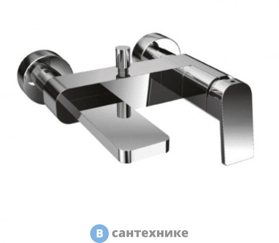 Смеситель Cezares TREND-VM-01-Cr для ванны и душа однорычажный, хром, ручки хромированные