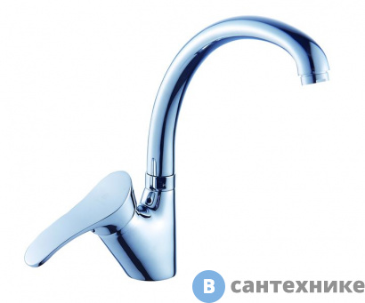 картинка Смеситель Diadonna D80559100 для кухни с высоким изливом