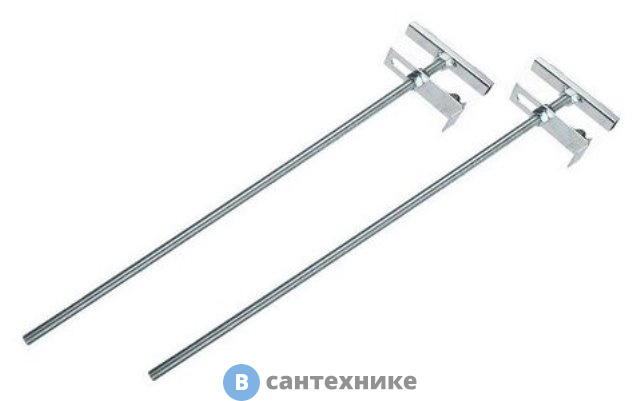 Крепление панели Ravak 10°, Be Happy II, Chrome L/R (B28100000N)