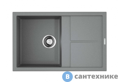 картинка Кухонная мойка OMOIKIRI Sumi 79-GR grey (4993552)