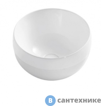 картинка Раковина Art & MAX AM3510 керамическая накладная