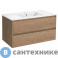 картинка Тумба под раковину Vincea Gio 1000 подвесная, 2 выкатных ящика soft-close, N.Oak (VMC-2G100NO)