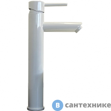 картинка Смеситель Comforty FC018B-CKBT для раковины, белый