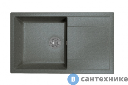 картинка Кухонная мойка Dr. Gans Техно 860, чёрный СМс (25.030.D0860.407)