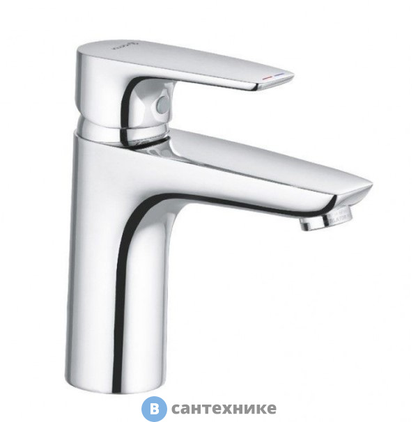 Смеситель Kludi 342920575 PURE&SOLID однорычажный на умывальник 100, без донн.клапана