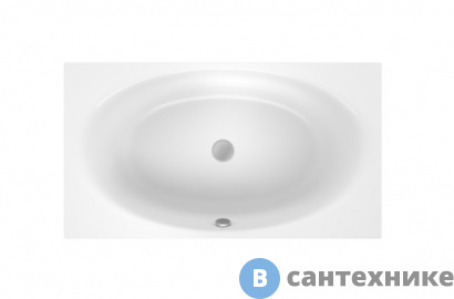 картинка Ванна Bette Eve 180х100 с шумоизоляцией, с BetteGlasur ® Plus, белая (6042-000 PLUS)