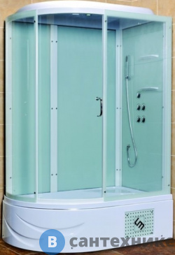 картинка Душевая кабина LanMeng LM-873T R белая