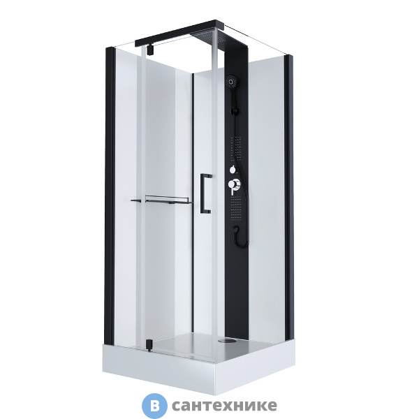 Душевая кабина Black&White G8702 (900х900х2170)