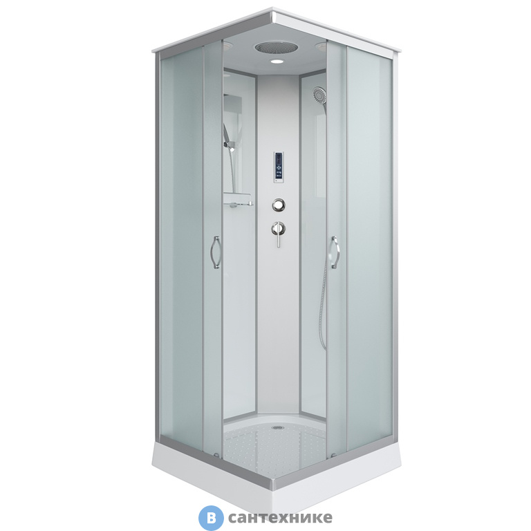 Душевая кабина Niagara NG-1101-14P (900х900х2150) низкий поддон, стекло матовое