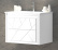 Тумба под раковину SMILE Луиджи 70 подвесная, цв. белый матовый
