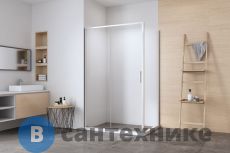 Душевой уголок Aquanet Pleasure Evo 150x100 AE65-150x100-CT профиль хром, прозрачное стекло (346121)