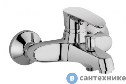 картинка Смеситель Paini PACR111KM Palermo для ванны без акс., хром