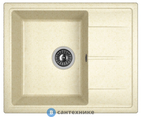 Кухонная мойка Dr. Gans Ника 580, латте СМс (25.070.B0580.403)