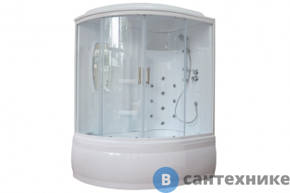 картинка Душевая кабина Royal Bath RB 170ALP-T R 1700x1000x2250 (прозрачное) (RB170ALP-T-R)