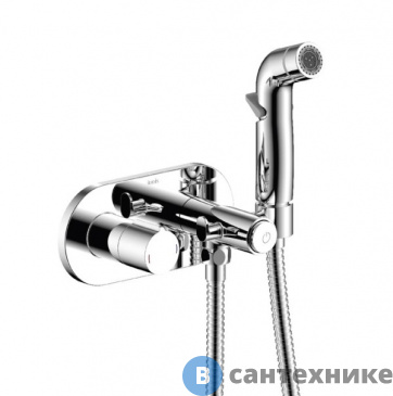 картинка Смеситель IDDIS Axes AXESBRBi08 встраиваемый с гигиеническим душем