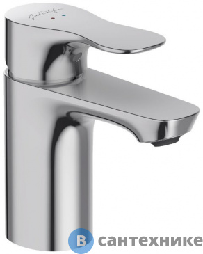 картинка Смеситель Jacob Delafon VILLETTE E23718-CP для раковины, с донным клапаном (хром)