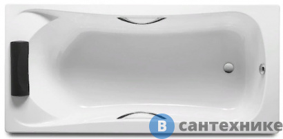 картинка Ванна акриловая Roca BECOOL 180х80 (ZRU9302782) прямоугольная