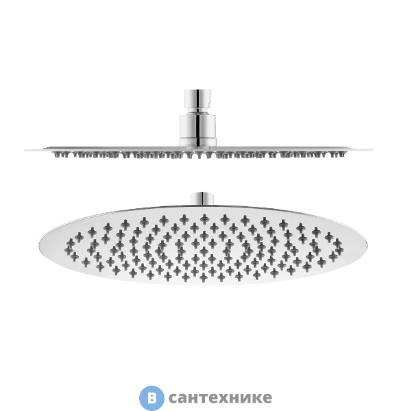 Верхний душ RGW SP-83-25 х15 Овал/хром 25*15 (21148325-01)