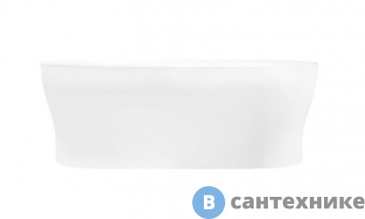 картинка Акриловая ванна BelBagno BB405-1500-800 отдельностоящая, овальная