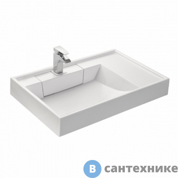 картинка Раковина Акватон Рейн 80 бел. (1A72113KRW010)